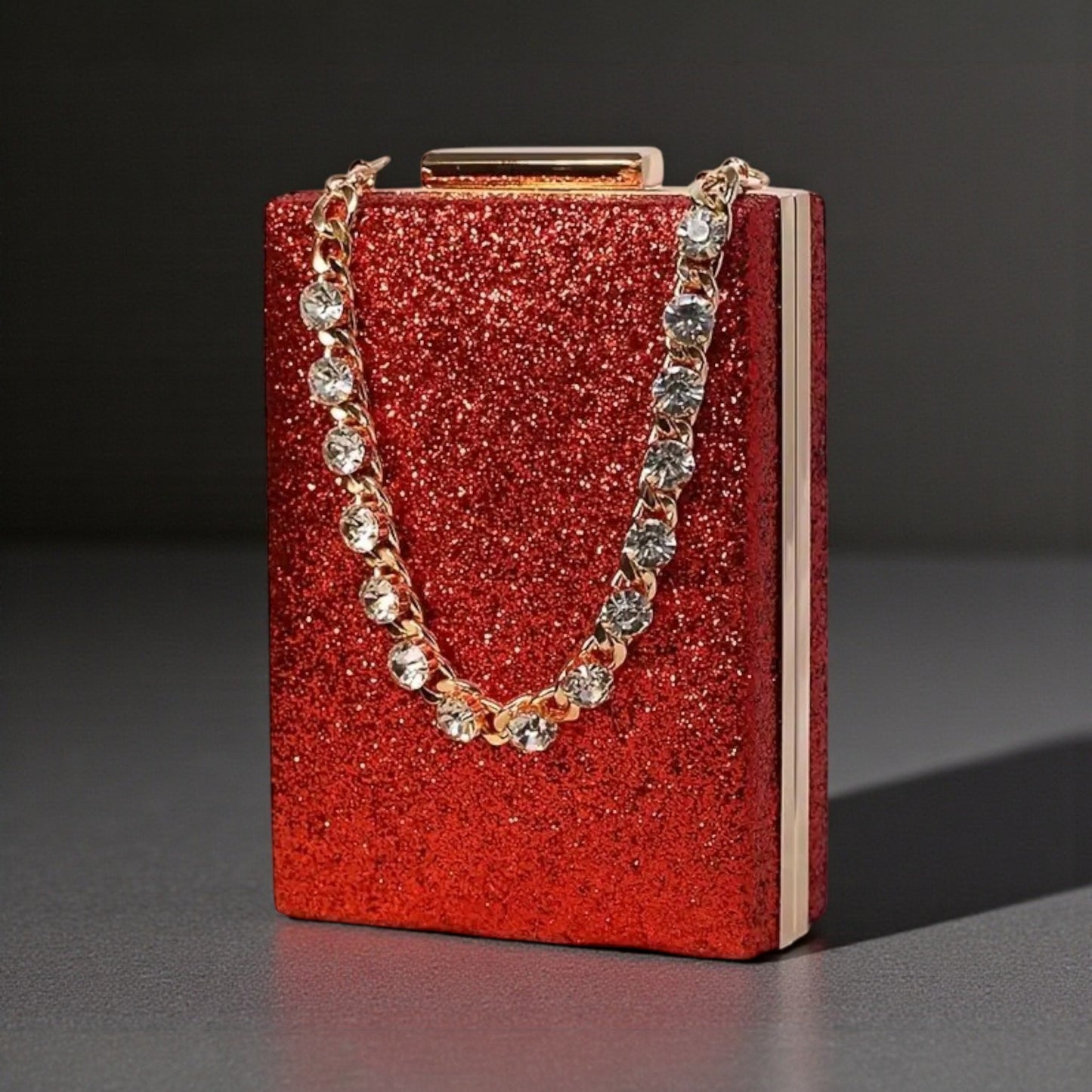 Scarlet Evening Purse