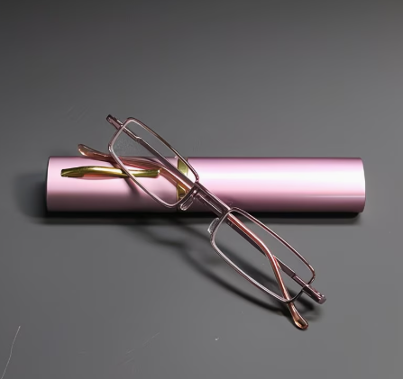 Ultra Thin Pink Readers with Matching Case