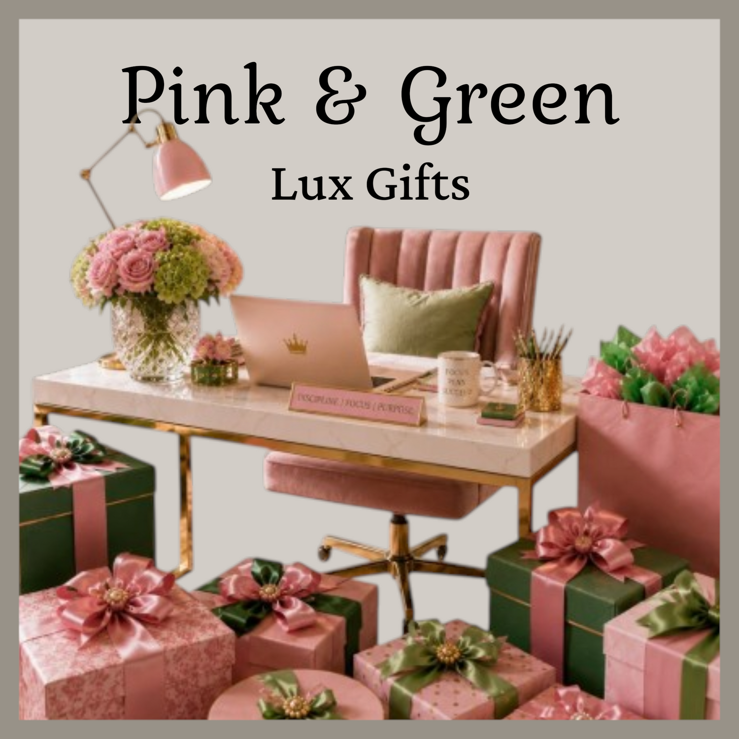 Pink and Green Lux Gifts