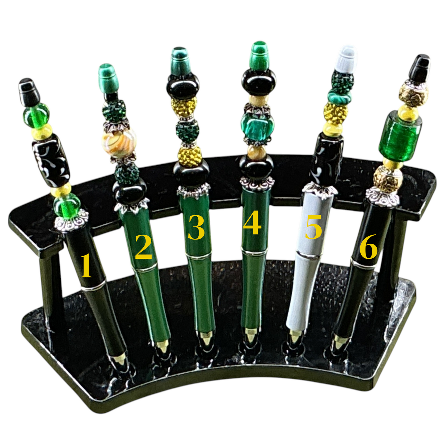 Jamaica-Inspired Personalized Notebook & Beaded Pen Gift Set