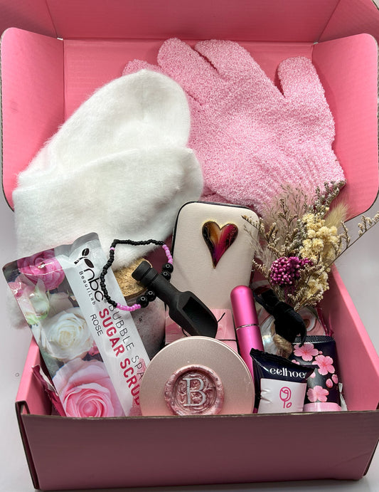 The "CHANEL" - Pink and Black Gift Box