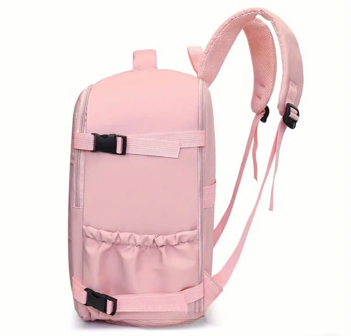 Pink Travel Backpack
