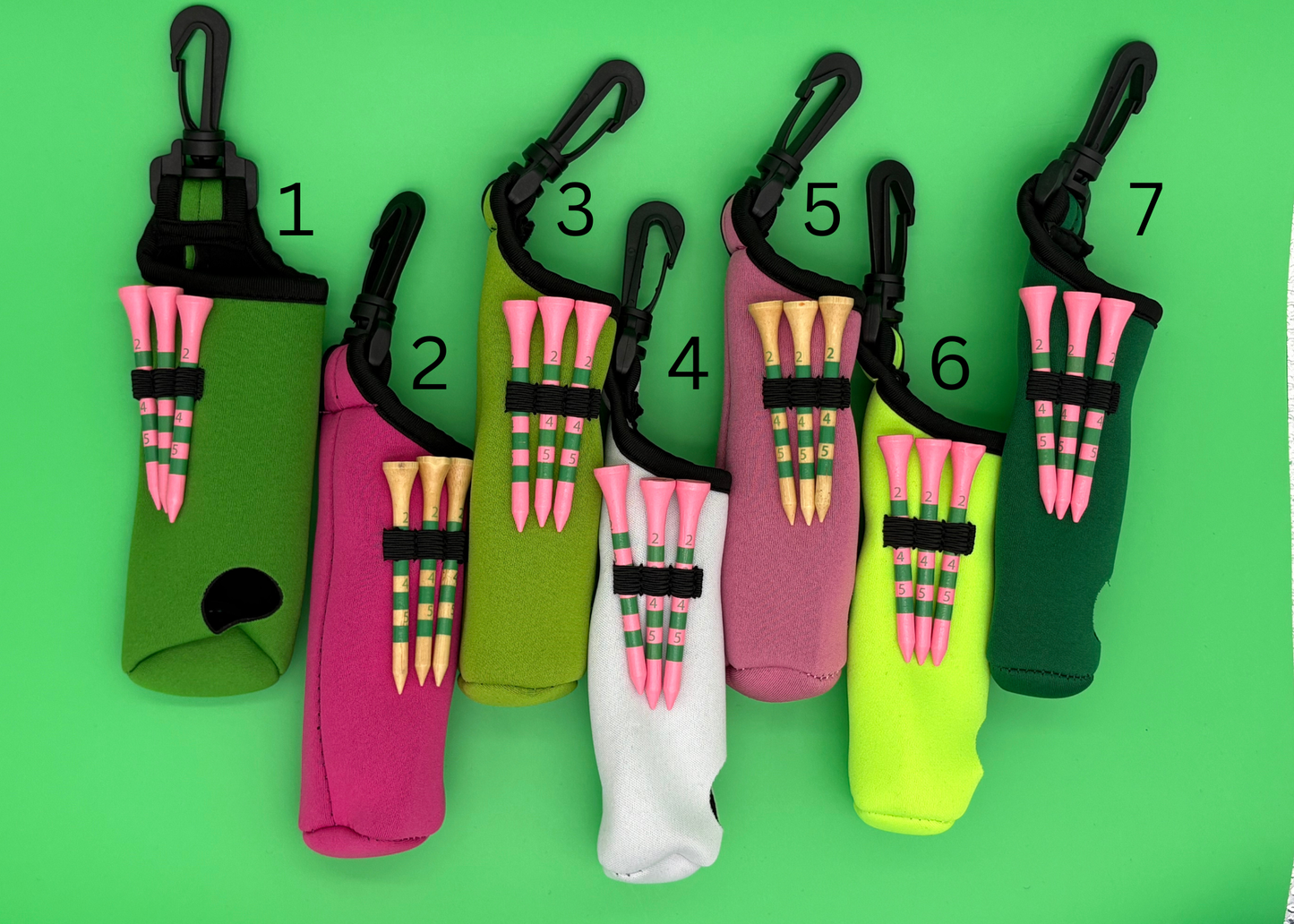 Luxurious Pink and Green | Golf Set