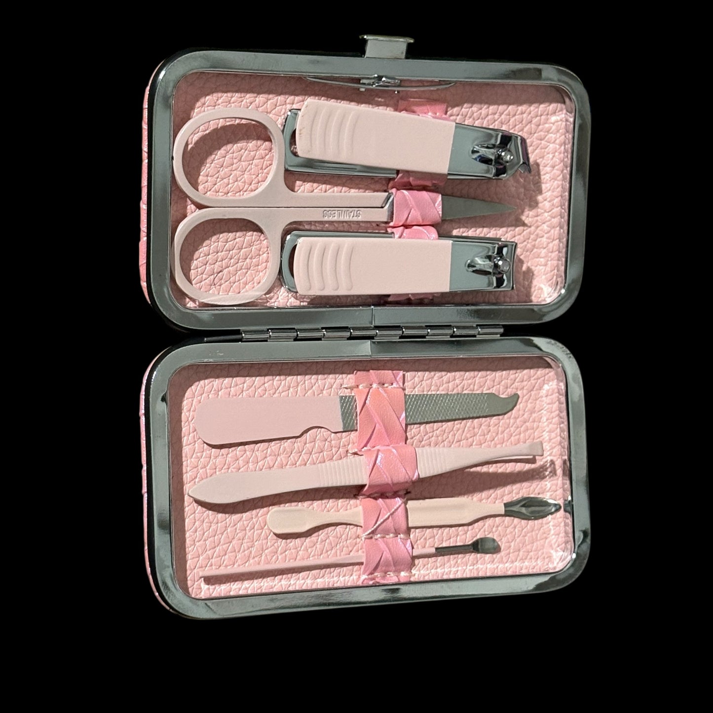 The Chiffon: Deluxe Pink & Green Spa Gift Set