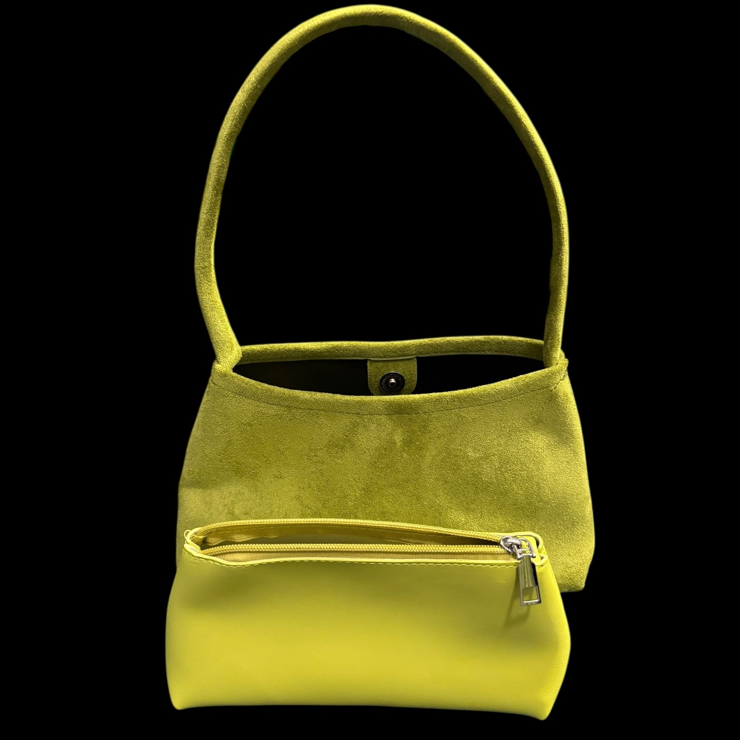 2 Piece Soft Green Purse with matching Bag