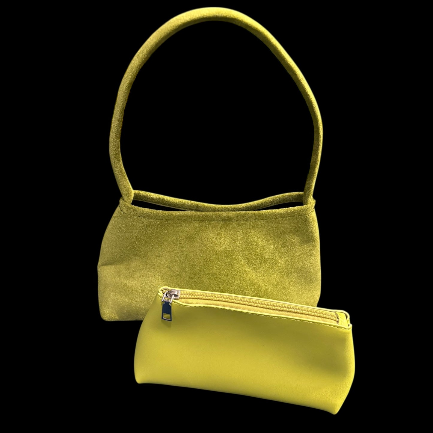 2 Piece Soft Green Purse with matching Bag