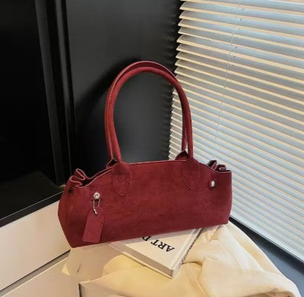 Crimson Luxurious Purse Handbag