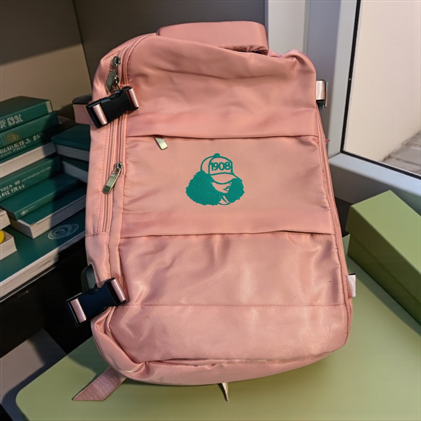 Pink Travel Backpack