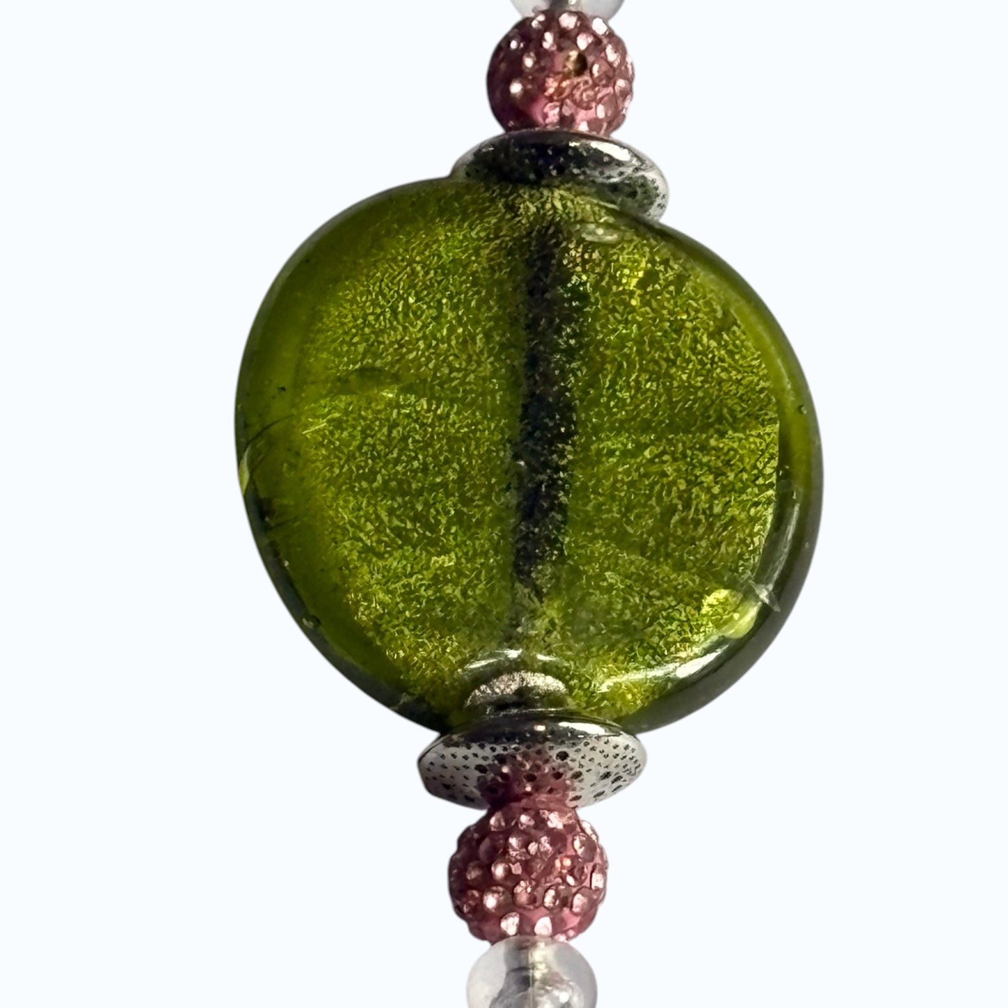 Retractable Badge Reel & Beaded Lanyard | ID Badge Holder Teachers, Nurses & Professionals |  AKA Inspired