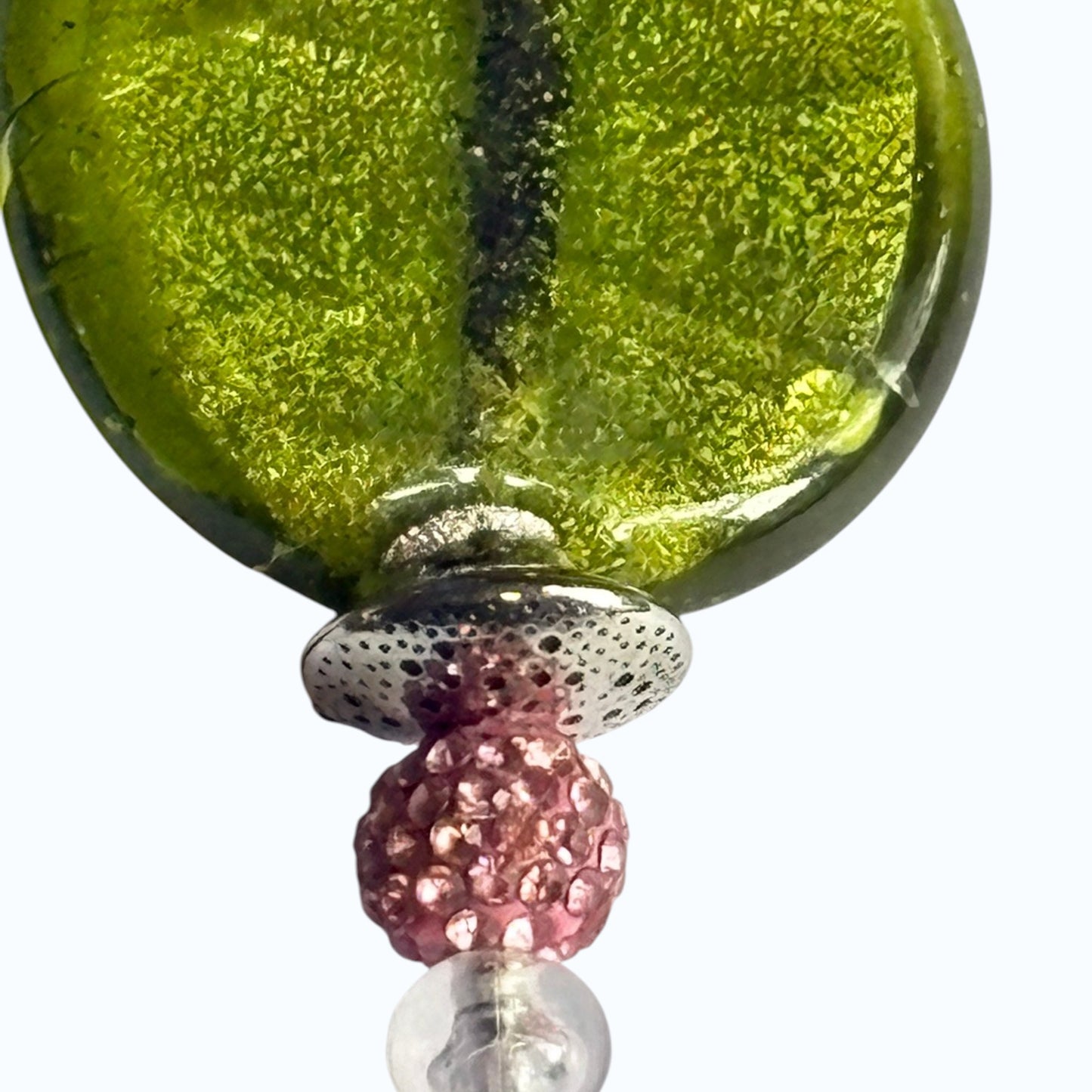 Retractable Badge Reel & Beaded Lanyard | ID Badge Holder Teachers, Nurses & Professionals |  AKA Inspired