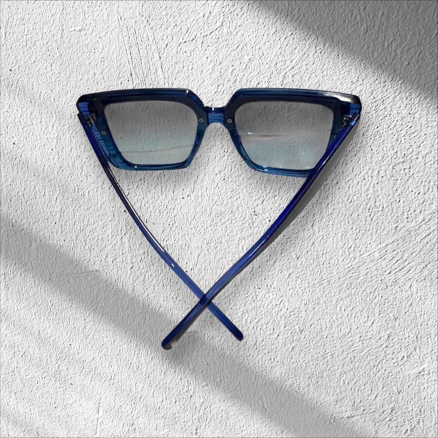 Blue Square Sunglasses