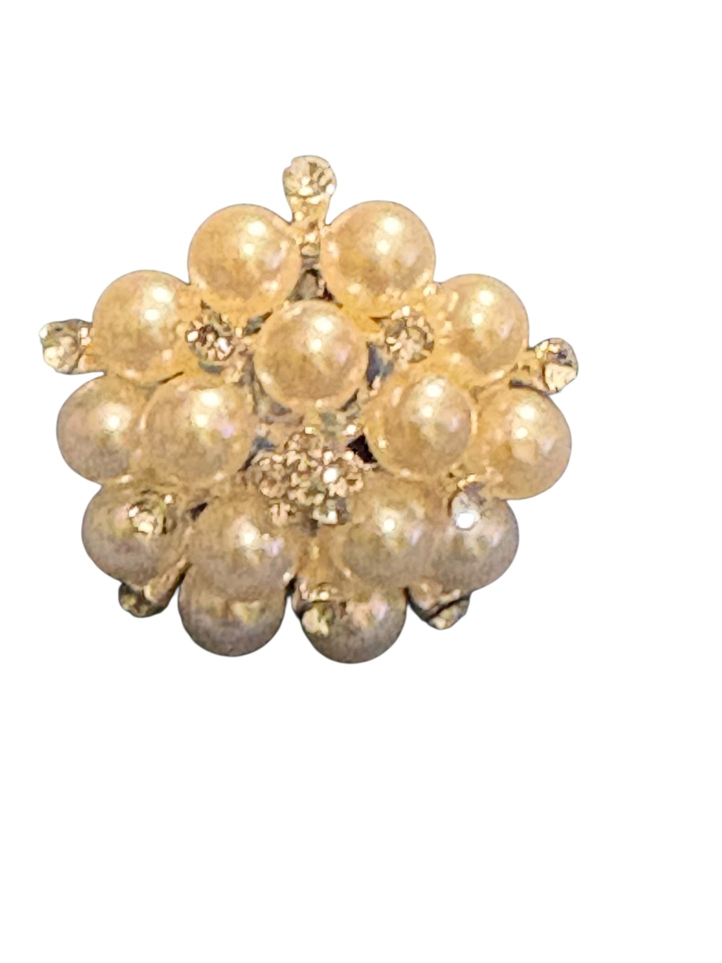 Pearl Cluster Ring