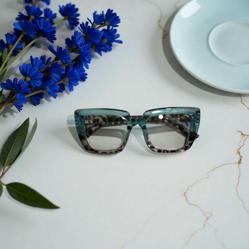 Blue Oversized Readers
