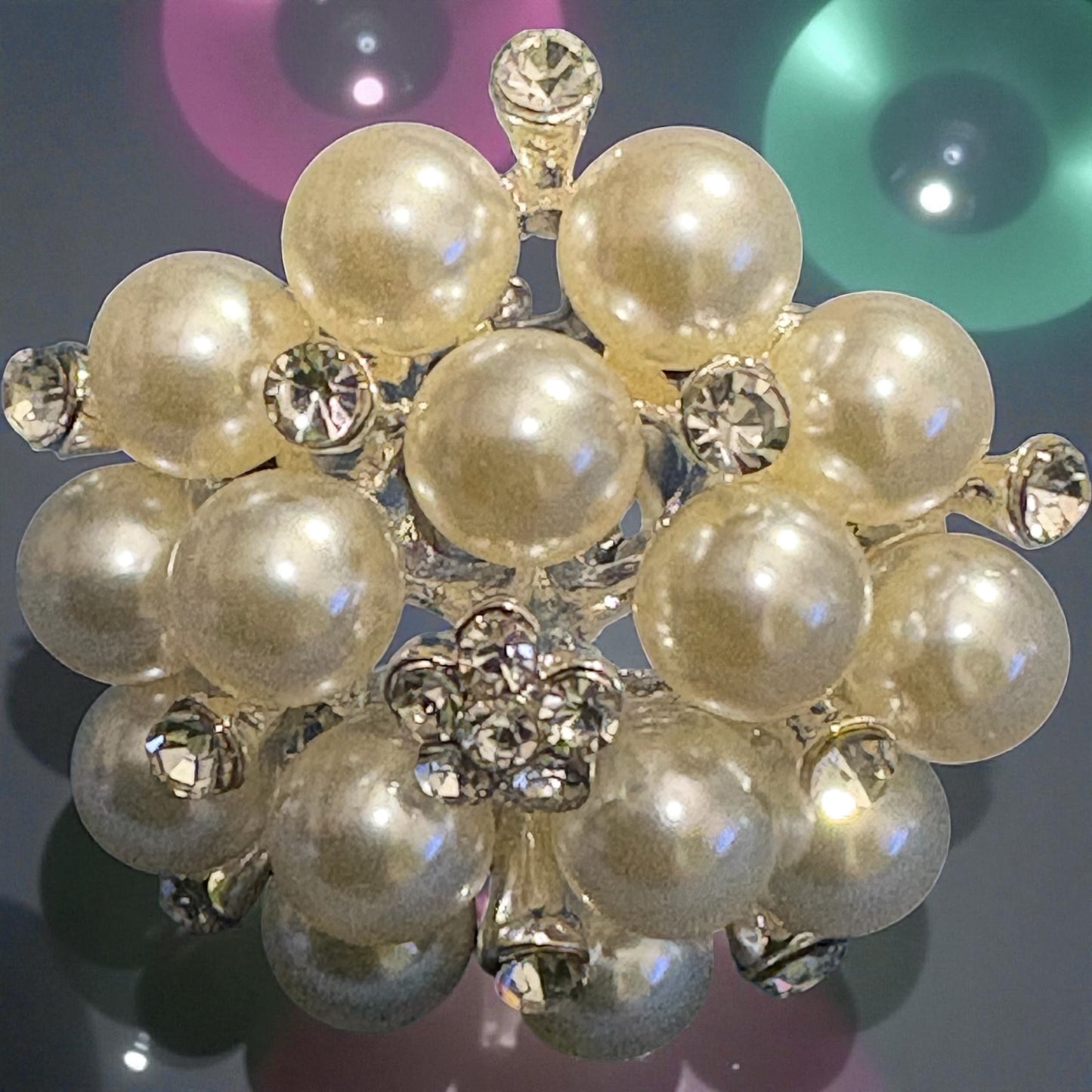 Pearl Cluster Ring