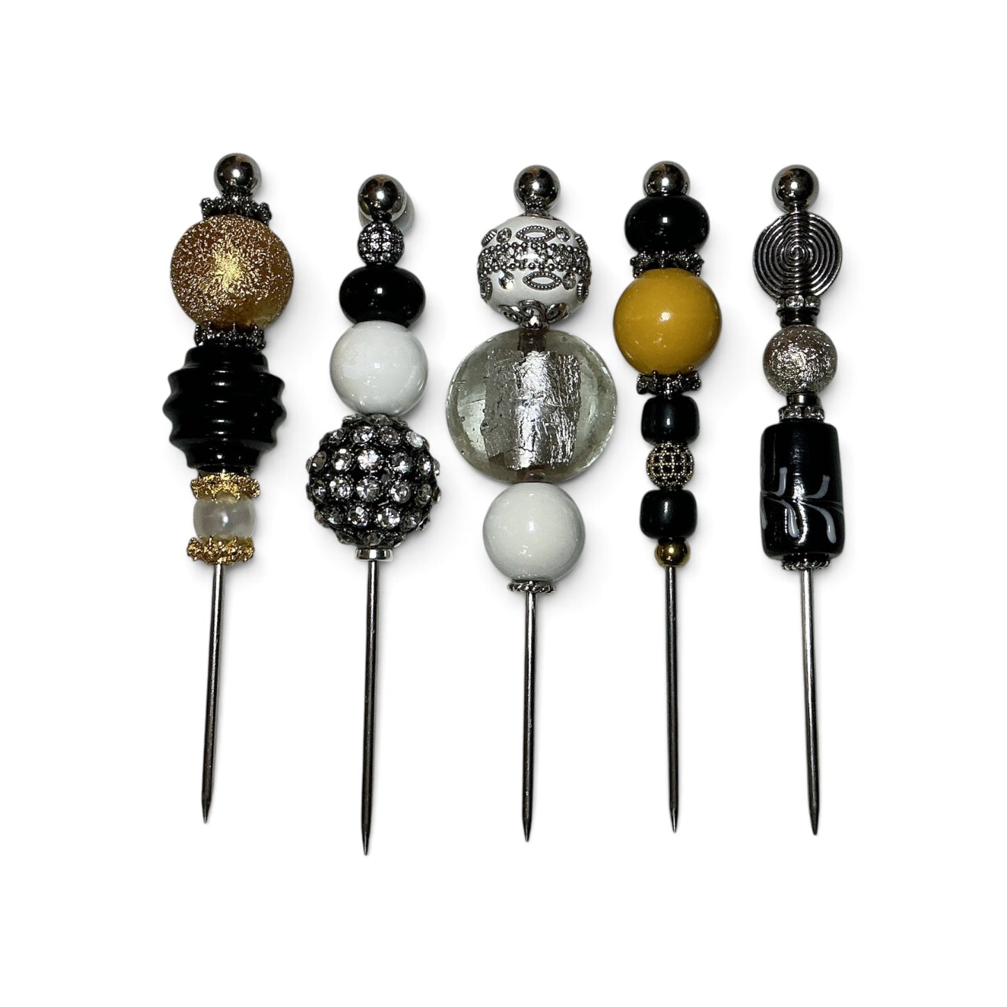 Black Tie LUX Designer Collection Cigar Pokers Collection - Beaded Cigar Pick