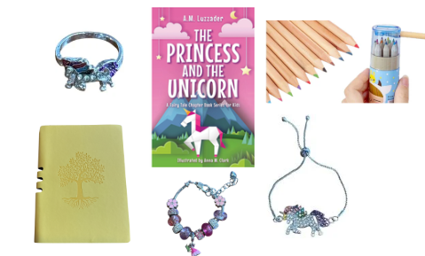 Princess & Unicorn Gift Set - Age 6 to 12