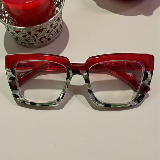 Red and Black Oversized Readers