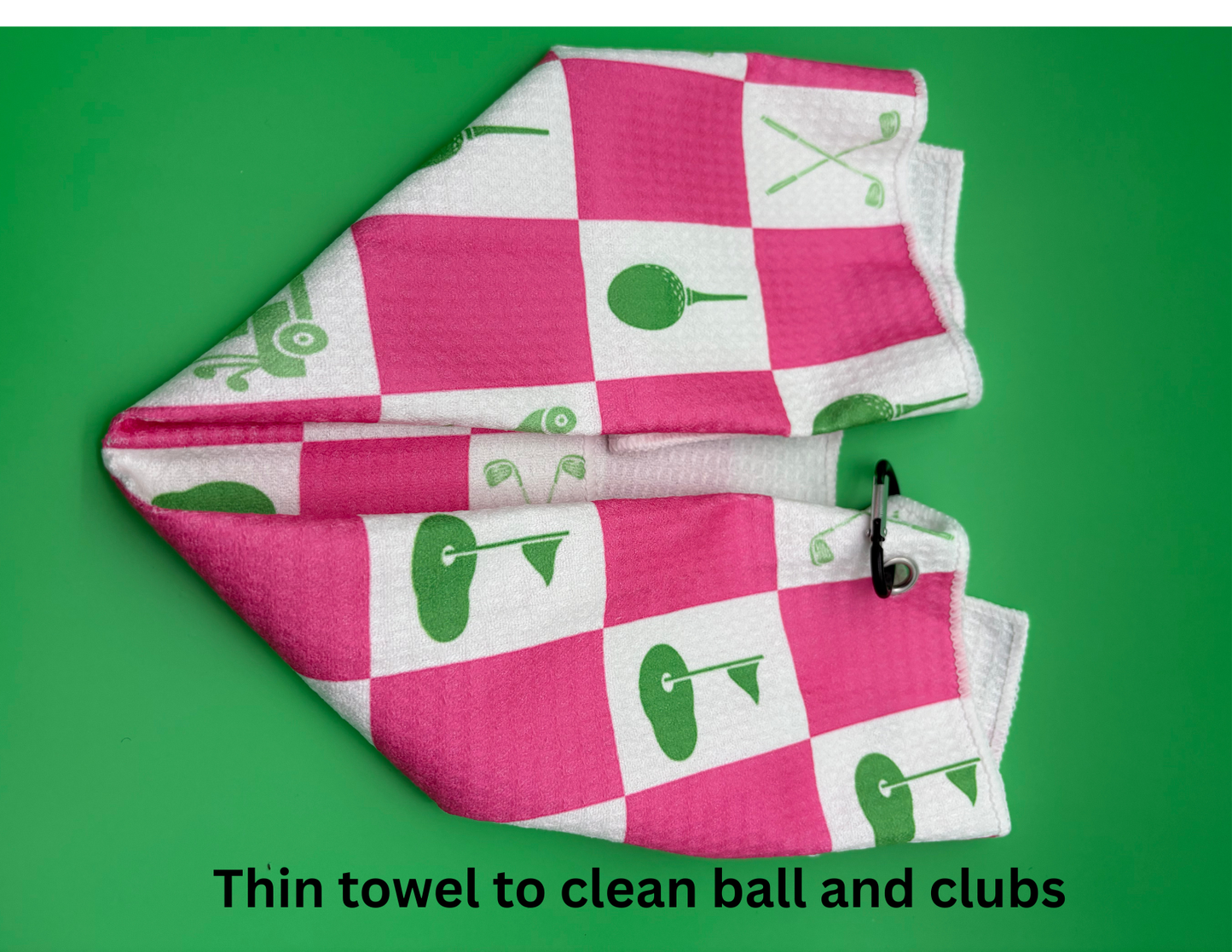 Luxurious Pink and Green | Golf Set