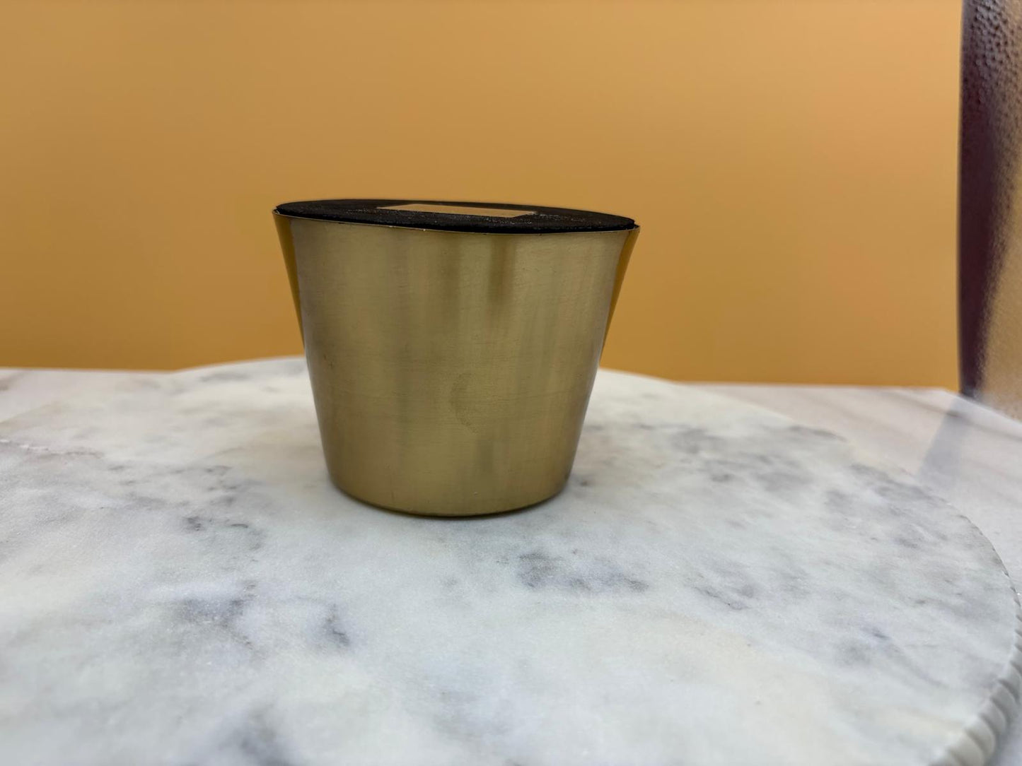 Elegant Marble Cake Stand with Gold Base & Matching Utensils – 12” Round