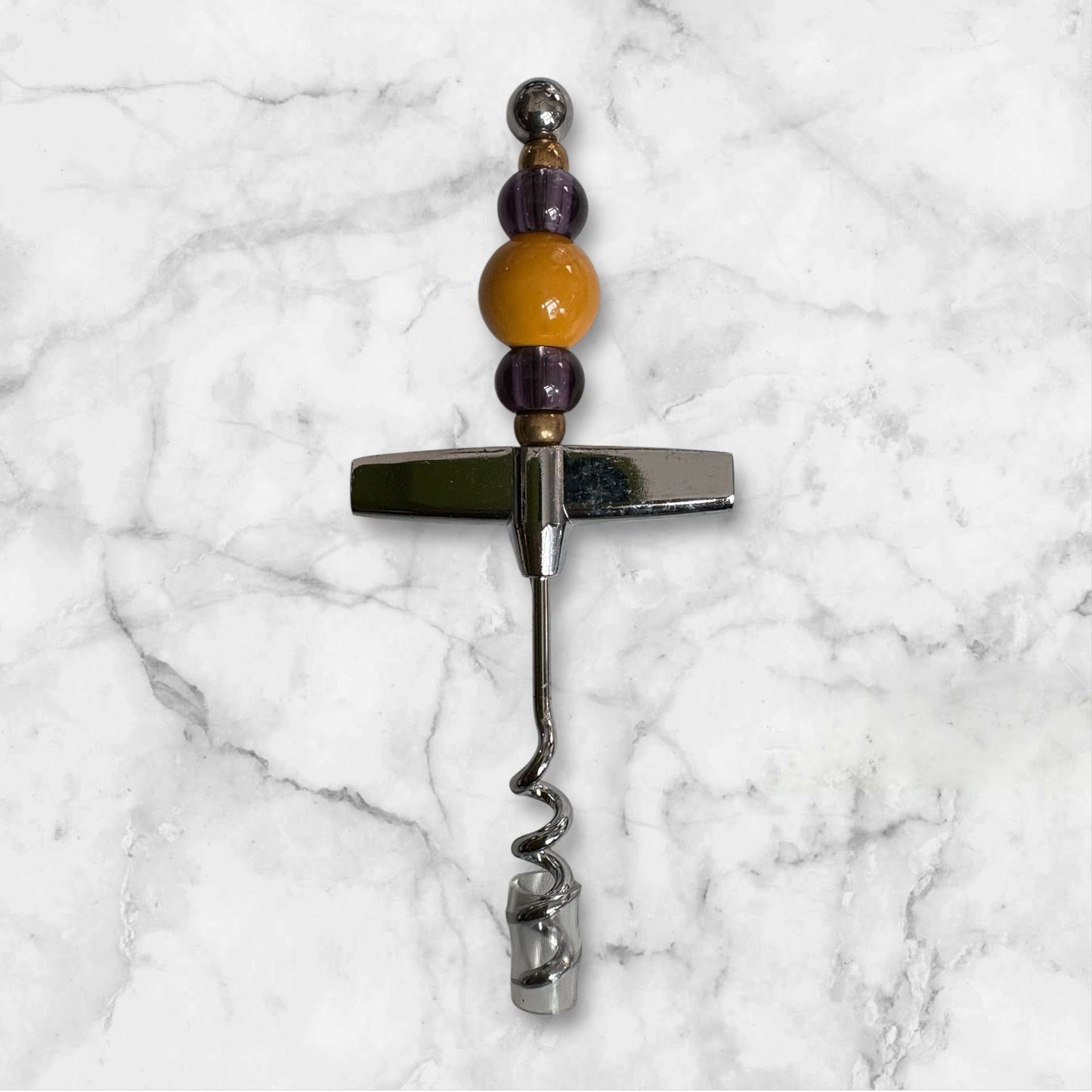 The Purple and Gold Luxury Wine Opener