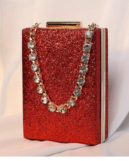 Scarlet Evening Purse
