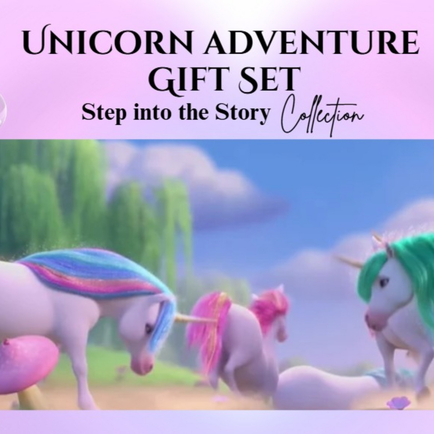 Unicorn Adventure Book Gift Set